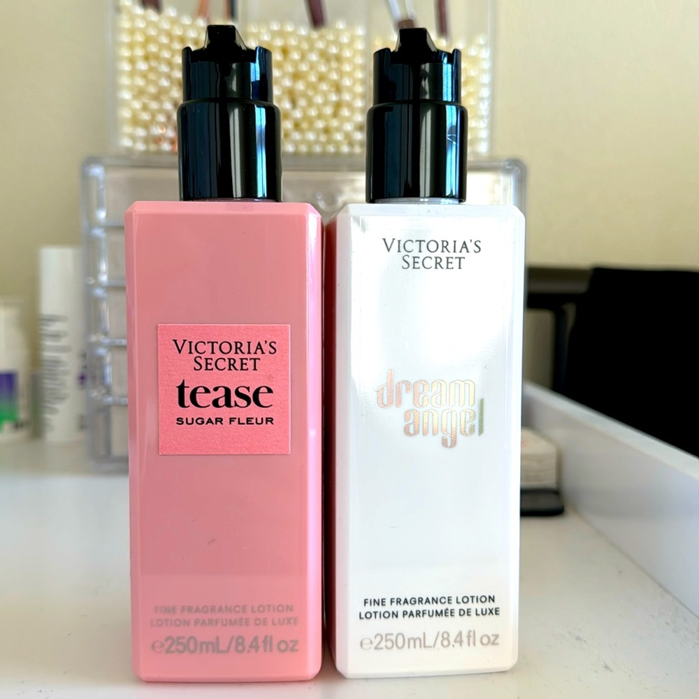 Set of 2 Victoria‘s secret fine fragrance lotion